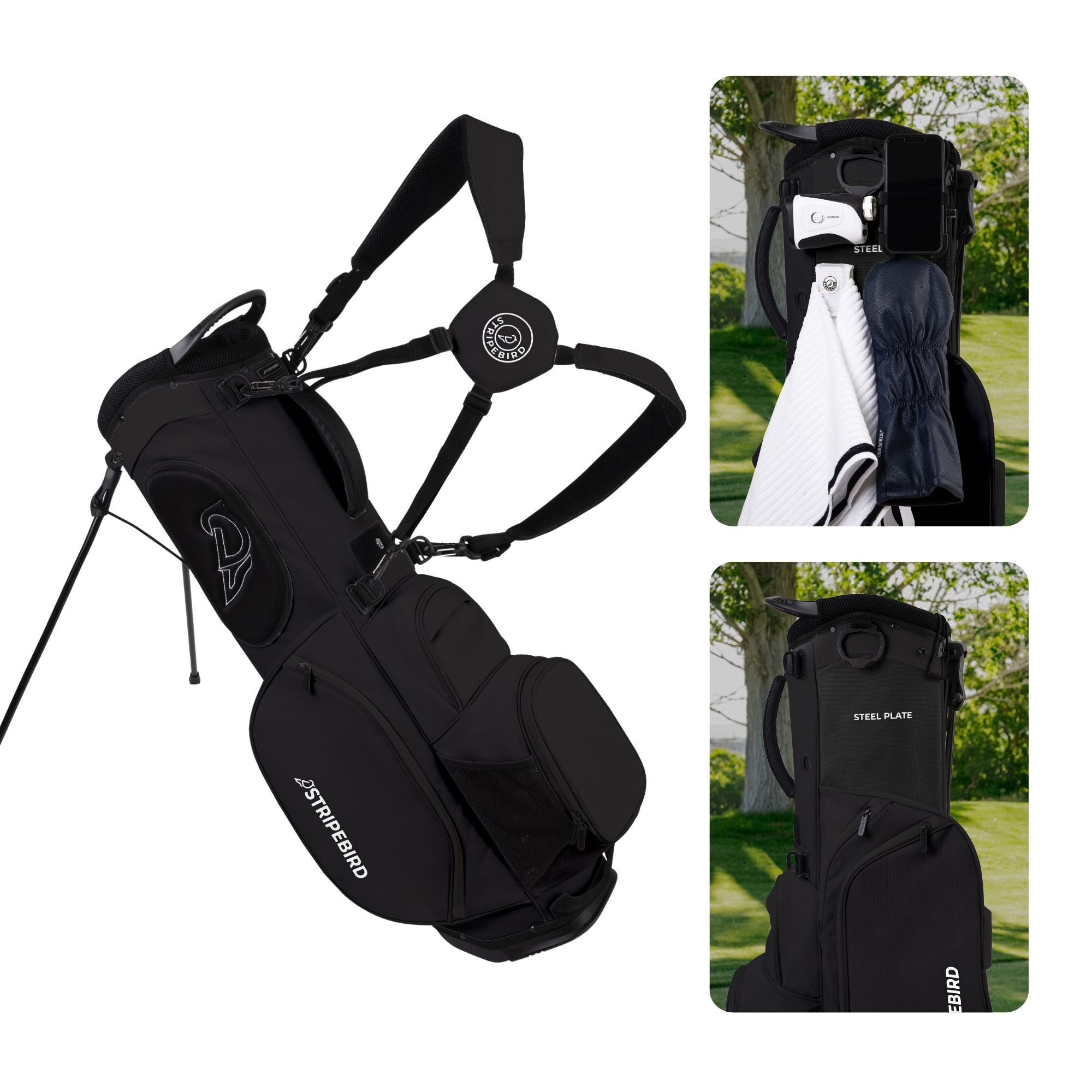 Golf Stand Bag with Hub for Magnets