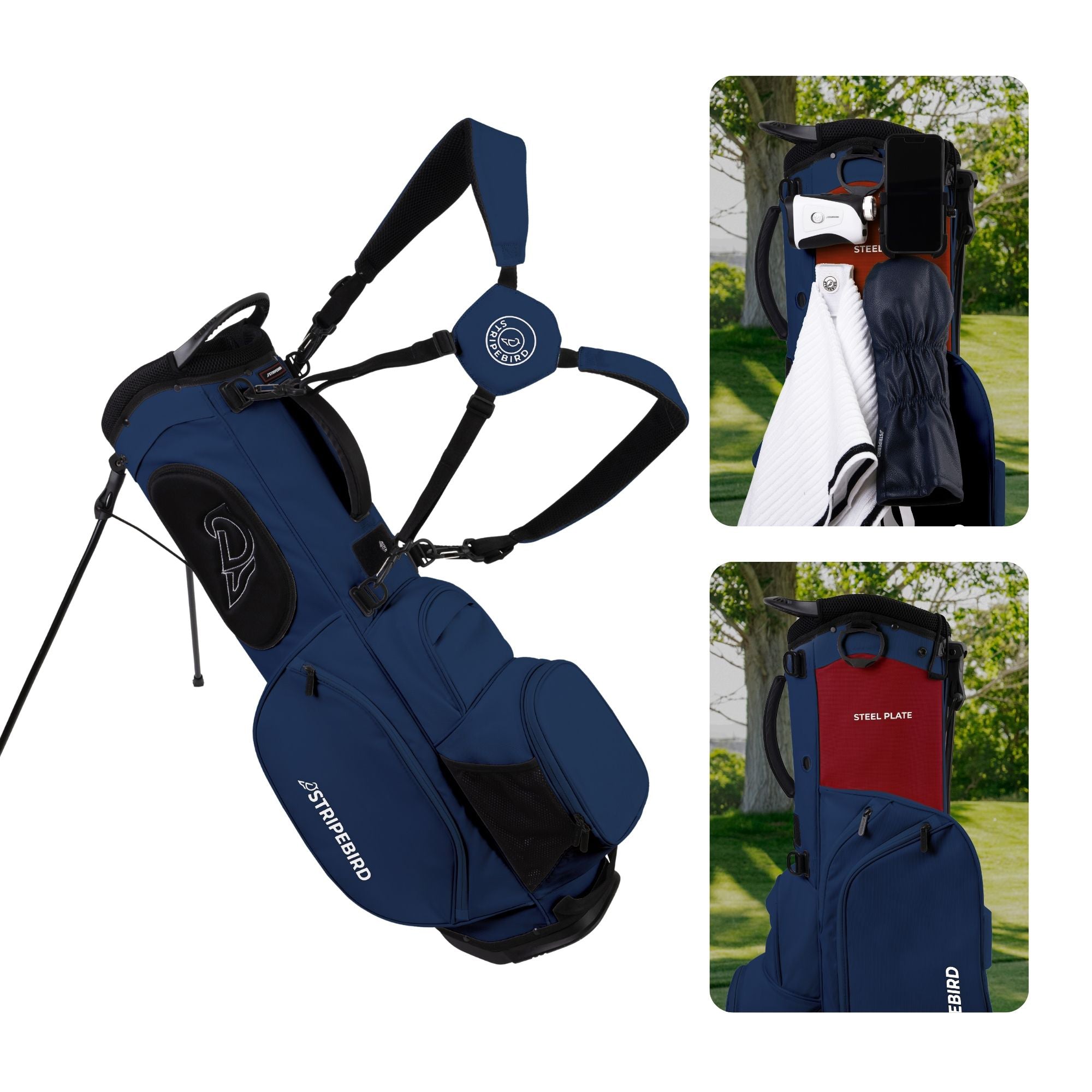 Golf Stand Bag with Hub for Magnets