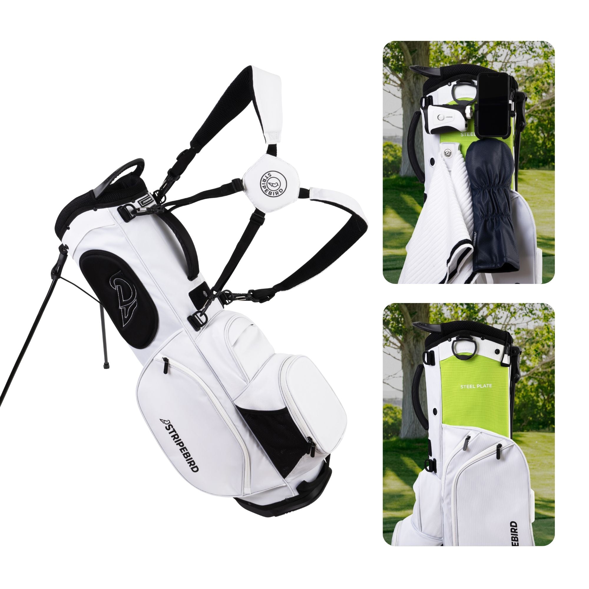 Golf Stand Bag with Hub for Magnets