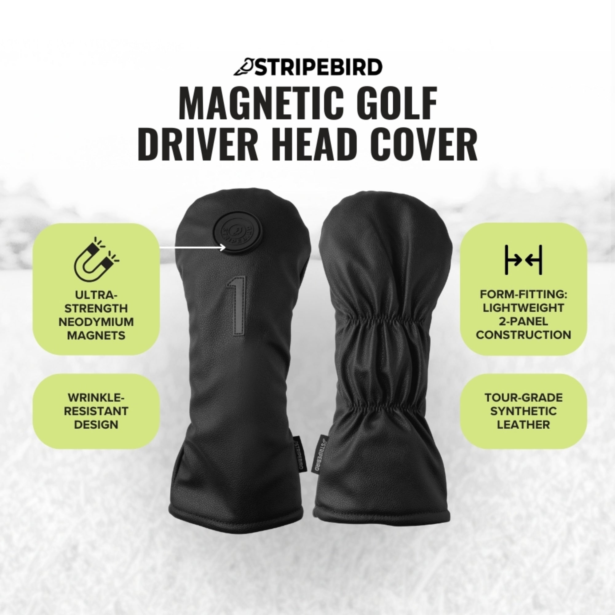 Golf Magnetic Driver Head Cover