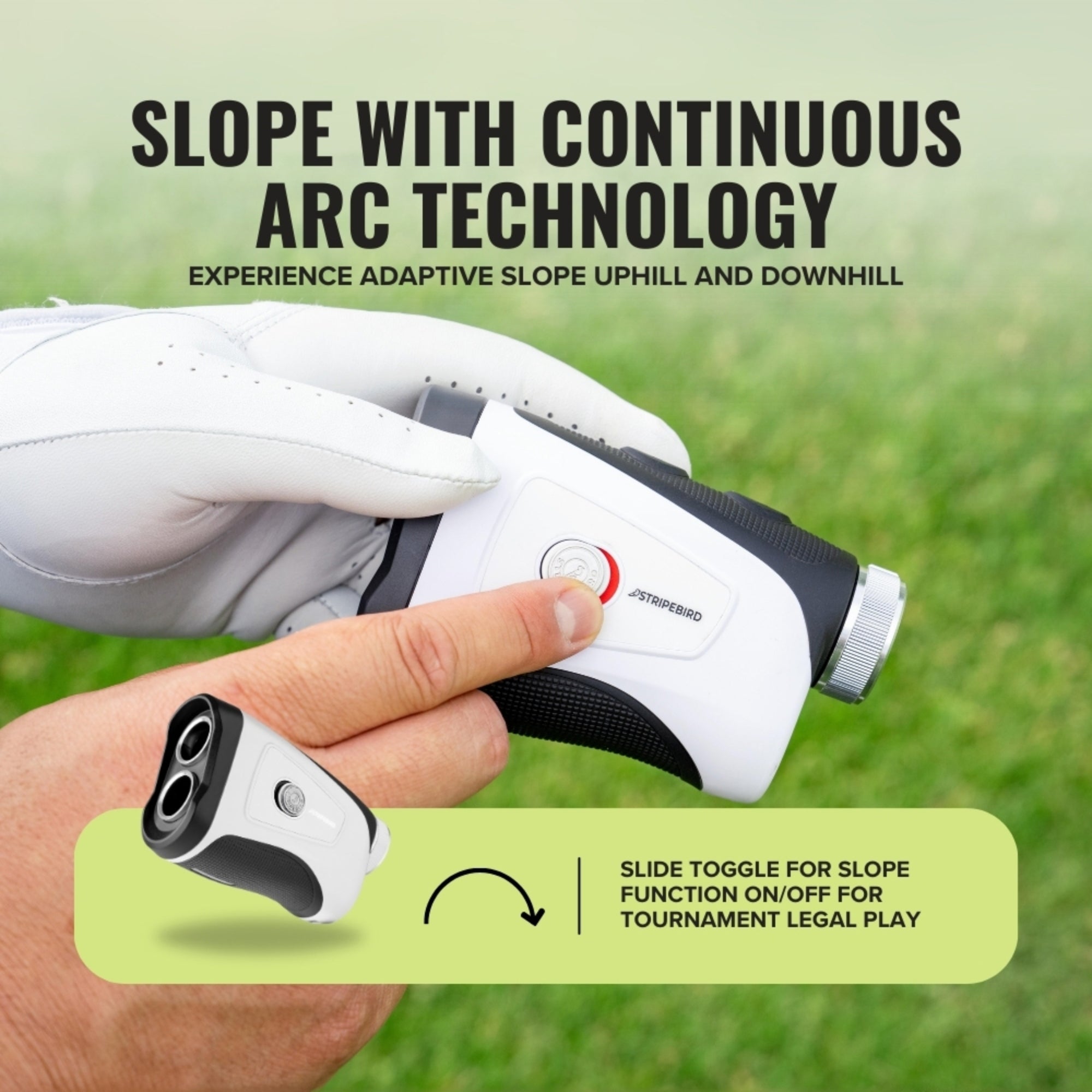 Pro Tour Golf Rangefinder with Slope