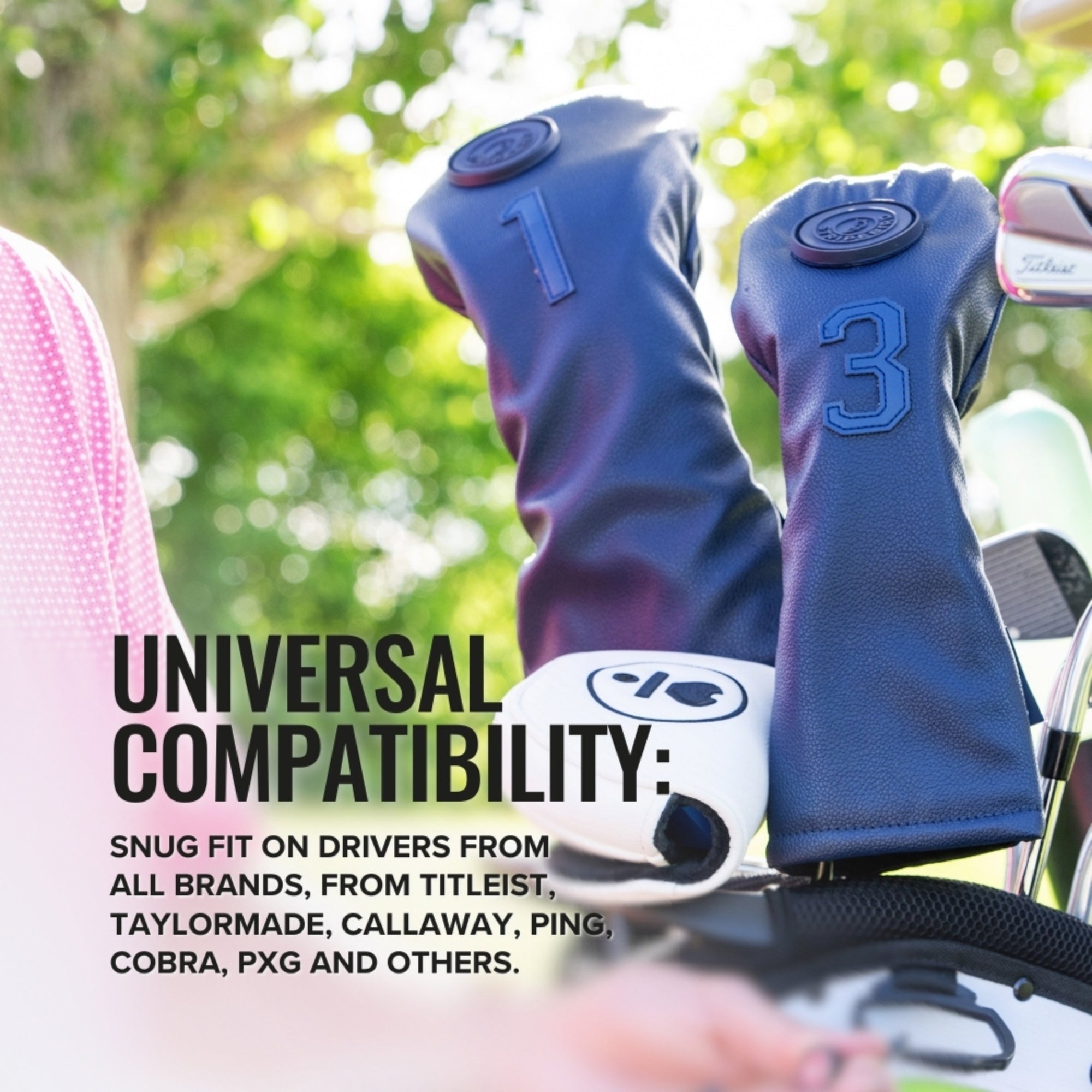 Golf Magnetic Driver Head Cover