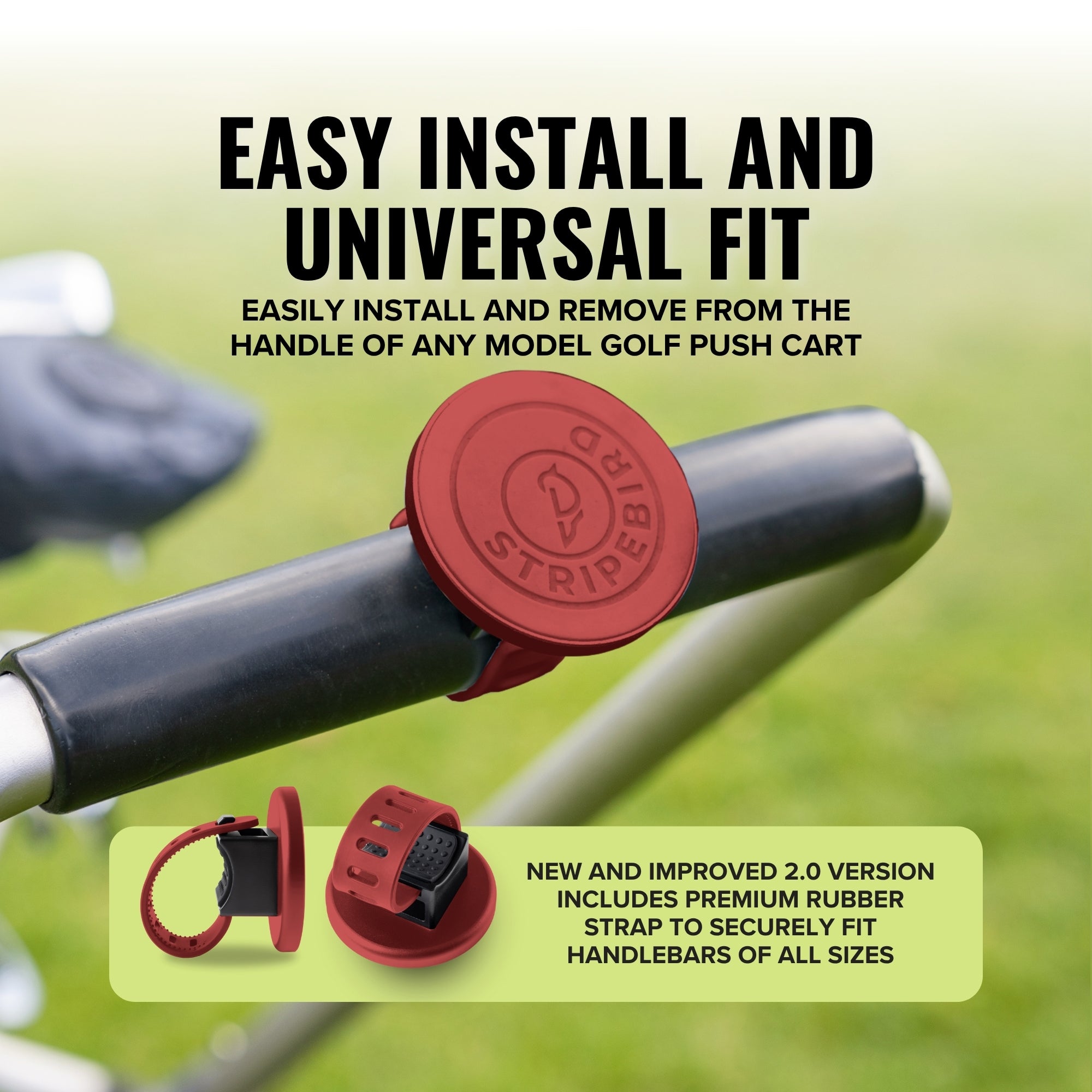 2.0 Golf Push Cart Mount for Magnetic Accessories