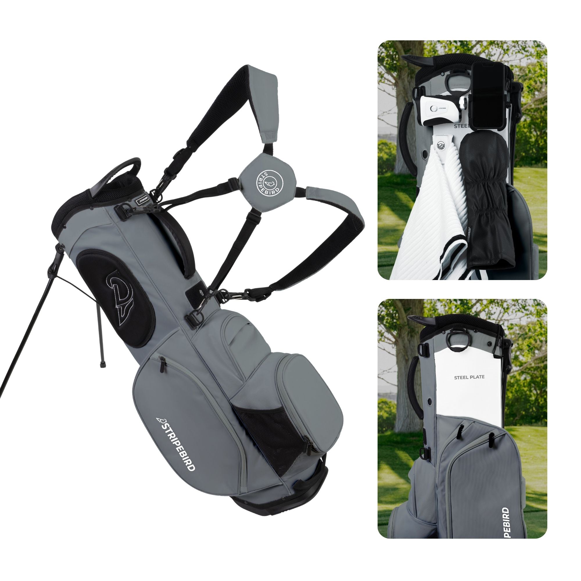 Golf Stand Bag with Hub for Magnets